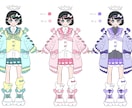 衣装デザイン承ります ２Ｄ・３Ｄ対応！目を惹く、個性的で魅力ある衣装を考案します！ イメージ2
