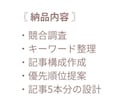 SEO/AEO対応の記事設計を行います AI時代のSEO/AEO設計に対応 イメージ3