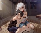 女の子のイラストを描きます どうぞお気軽にご相談ください。 イメージ4