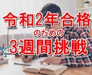 令和2年合格者へ！司法書士の勉強サポートをします 【あなたのお尻を叩きます！】3週間喝を入れ、褒めて伸ばします イメージ1