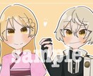 追加料金なし！SNSアイコン/夢絵描きます SNSで使えるアイコン！夢絵イラストを描かせて頂きます。 イメージ6