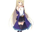 可愛い女の子のキャラクターの全身画をお描きします キャラクターイラストを作成します イメージ2