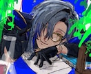 立ち絵や動画用1枚絵作成します ガサッとした質感と原色の強い色合いを得意としています！ イメージ4