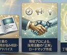 元人材プロが解決！企業の採用お悩み相談うけます 求人が来ない、次にどう動くべき？採用の正解を現役プロが伝授 イメージ1