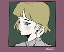 ちょっとシュールな猫、描きます 気張りすぎないSNSアイコンにしたい方、おすすめです イメージ5