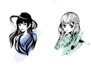 おしゃれでシンプルな線画のアイコンイラスト描きます SNSアイコン・ロゴ・商品パッケージ・名刺イラストなどに！ イメージ9