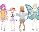 オーダーメイドで丁寧にVtuberお作りします デザイン+イラスト+Live2D イメージ1
