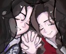 感情重視の一枚絵描きます 関係性や言葉にならない感情、一瞬の空気感を大切に描きます。 イメージ1