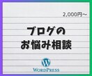 ブログのお悩み相談します アドセンスに合格できない、PVが増えない...ならご相談を。 イメージ1