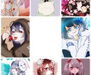 女の子のイラストを描きます 個性豊かなイラストを提供します イメージ1