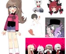 SNSなどで使用できるイラストを制作いたします 【最速即日提出可能，夢腐イラスト可】 イメージ3