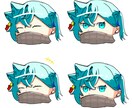 貴方にあった！イラスト・アイコンなど描きます Twitter、YouTube、他SNSなど使用可能です！ イメージ6