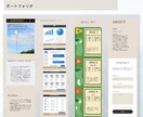 シンプルでおしゃれなホームページを作成します まずは小さく始めてみたい方にオススメです！ イメージ3