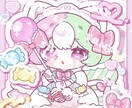 ポップでもちもちなデフォルメイラストお描きします アイコンやグッズ･動画等にどうぞ！商用利用可能です。 イメージ4