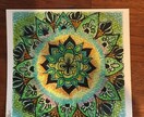 あなただけのオーラ、カラーの曼荼羅アートを描きます オーダーメイド曼荼羅アートです イメージ1