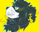SNS向けアイコン制作いたします 好きな動物で好きな自分を表現しましょ〜！！ イメージ1