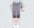 立ち絵制作します ゲーム、VTuber、TRPGの立ち絵制作します！ イメージ2