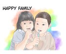 お写真を元に暖かみのある似顔絵イラストを描きます お誕生日などの記念日やウェルカムボードに◎ データ納品 イメージ5