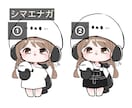 動物帽子のミニキャラ量産イラスト描きます オプションでさらにオリジナリティ出せます イメージ4
