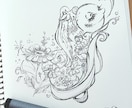 瞳をモチーフにしたオリジナルイラスト描きます アナタ様だけの『瞳イラスト』を心込めて！ イメージ3