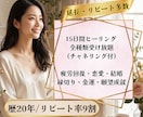 15日間受け放題｜全種類ヒーリングで整えます じっくり整えたい方｜延長・リピート多数の人気コース イメージ1
