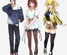 キャラクターの立ち絵描きます TRPG、動画配信、個人制作のゲーム等にどうぞ！ イメージ5