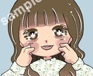 可愛い女の子のアイコンお描きします サンプルのようなイラストです。SNSのアイコンにどうぞ！ イメージ7