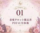 恋愛タロット鑑定書PDFの作り方をお届けします 初心者でも迷わない！テンプレ付き鑑定書PDF出品ガイド イメージ2