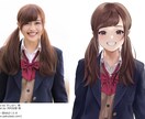 フラワースタンドに特化☆華やかな似顔絵を制作します 大好きな人に贈るフラスタ。イラストを添えて特別感アップ♪ イメージ6