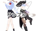立ち絵作ります ライブ配信等にお使いいただけるイラストを描きます イメージ6
