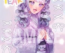 厚塗りでかわいい一枚イラストを制作します サムネなど様々な用途に使える1枚イラストを制作します！ イメージ1