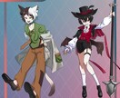 キャラクターの立ち絵描きます 丁寧な打ち合わせで理想のキャラクターを形にします イメージ2