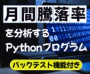 月間騰落率を分析し、バックテストできます セル・イン・メイ(5月に株を売れ)は正しい? 検証できますよ イメージ1