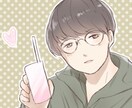 人物のアイコンイラストを作成します 何人いても追加料金なし！ラフ修正無制限！お気軽にどうぞ！ イメージ1
