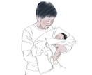 写真をもとに絵本風のイラスト作成ます 柔らかくてかわいい絵本風のイラストを作成します。ペットも可！ イメージ1