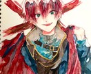 オリジナルイラスト描きます 好きな要素を詰め込んだキャラクターを描きます！！！！ イメージ1