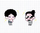 SDイラスト作成いたします アイコンやグッズなどにどうぞ！ イメージ2