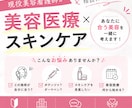 美容看護師が美容医療・スキンケアの相談乗ります 現役美容看護師があなたに合う美容を一緒に考えます♡ イメージ1