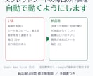 スプレッドシートの毎日の作業を自動にします PCを開かなくても、決まった時間に勝手に終わる状態にします イメージ1