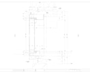 jwcadで建築金物・サッシ図・ビニハン作図します 建築金物　階段手摺・幕板・タラップ鋼製建具ビニハン イメージ4