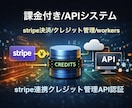エンジニア向けシステムプログラムセット提供します Stripe連携・クレジット管理・API対応 イメージ1