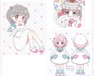 1枚イラスト描きます かわいい女の子ならおまかせください!! イメージ2