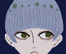 SNSで使用する用のアイコンを描きます 似顔絵、ゆるいキャラクター化などを描きます‪‪‪‪ꪔ̤̫‬ イメージ2