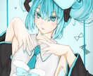 SNS用アイコン等のイラストを制作致します あなただけのイラストを制作致します イメージ3