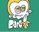 キャラクターデザイン製作いたします ポップなデザインを得意としています。 イメージ1