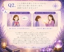 本当のあなたをやさしく読み解いて占います 見た目の印象ではわからない本当の自分を、やさしく読み解きます イメージ3