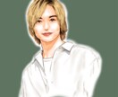 好印象！リアル寄りの漫画似顔絵を描きます ありそうでない綺麗な手書きの漫画似顔絵になります。 イメージ2