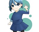 主に女の子で、イラスト、アイコン制作いたします クールな雰囲気から明るい雰囲気まで対応いたします。 イメージ4