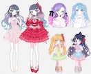 キュートなイラストお描きします アイコン、グッズ、動画用、イラストカード制作に♡ イメージ5