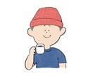 シンプル可愛い！アイコンや似顔絵風イラスト描きます アイコンオーダーはじめての方も◎丁寧に聞き取り行います！ イメージ4